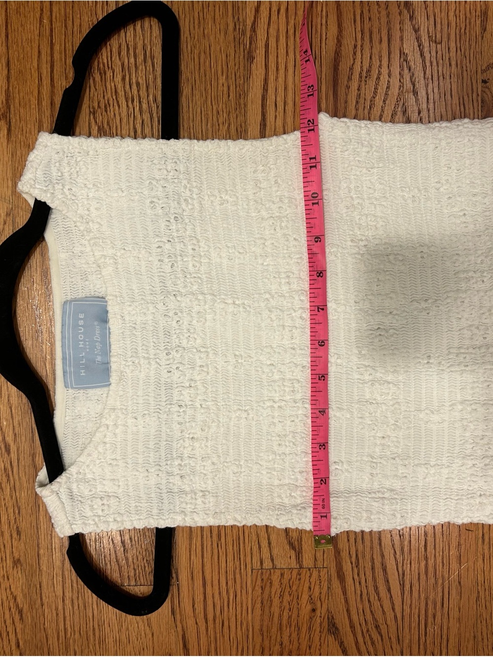 Hill House Home white eyelet nap dress Cosima - Picture 6 of 10